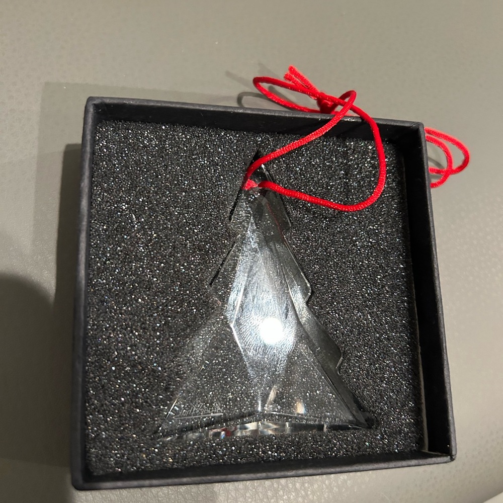 NWOT ROSENTHAL CRYSTAL TREE ORNAMENT
